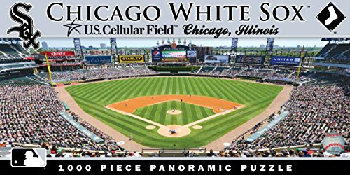 MasterPieces MLB Chicago White Sox Stadium Panoramic Jigsaw Puzzle, U.S. Cellular Field, 1000 Pieces