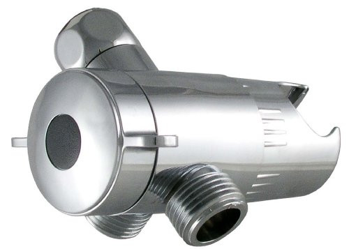 LDR Industries 520 2469CP Shower Diverter, Silver