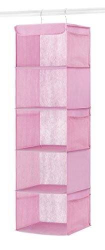 Whitmor Hanging Accessory Shelves, Pink