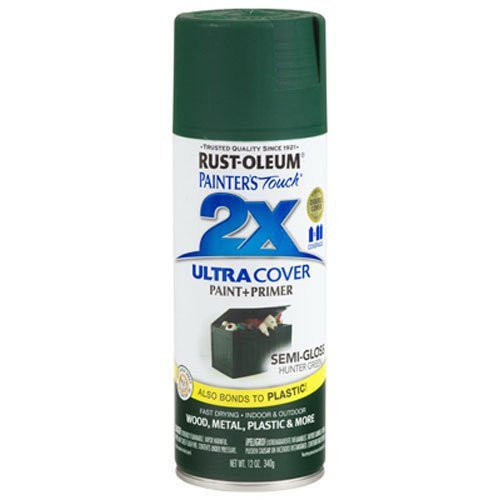 Rust-Oleum 249853 Painter's Touch Multi Purpose Spray Paint, 12-Ounce, Hunter Green