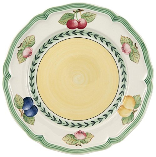 Villeroy & Boch French Garden Fleurence Salad Plate, White/Multicolored