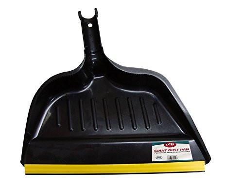 DQB Industries 72540 Heavy Duty Plastic Dust Pan, 12-Inch