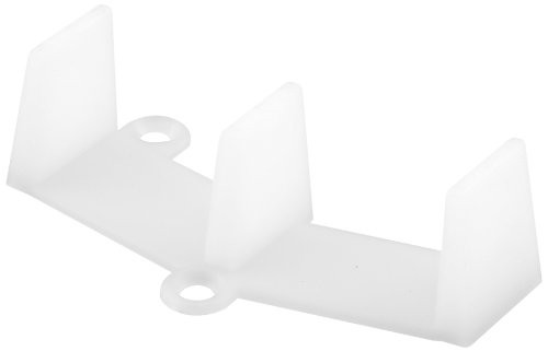 Prime-Line Products N 6767 Bypass Door Bottom Guide, Nylon,(Pack of 2) Prime-Line Products N 6767 Bypass Door Bottom Guide, Nylon,(Pack of 2)