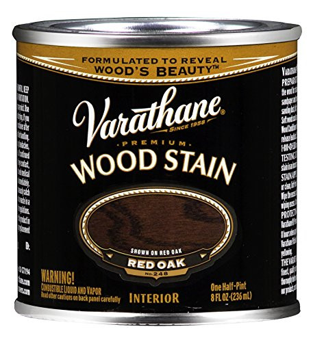 Rust-Oleum 211800 Oil Base Stain, Half Pint, Red Oak