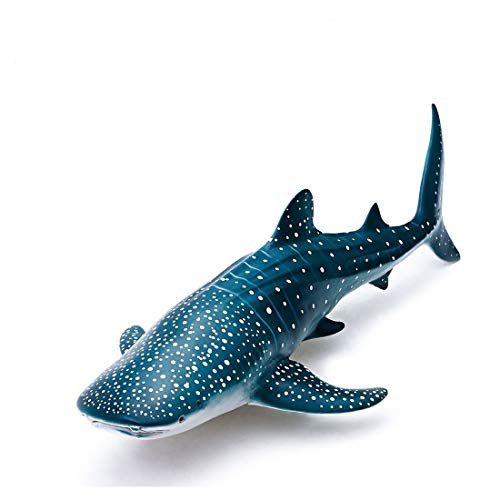 Gemini&Genius Sea Life Whale Shark Action Figure Megalodon Shark Model Toy Soft Rubber Realistic Ocean Shark Educational and Role Play Toys for Kids