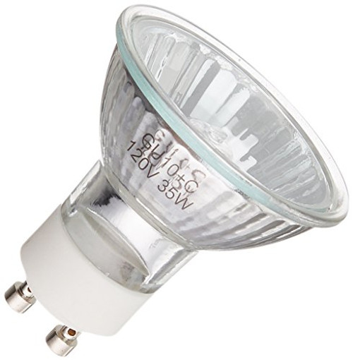 eTopLighting (10) Bulbs, GU10 Halogen Bulb 120V 35W GU10 Halogen Light Bulb, 120 Volt 35 Watt GU10 Halogen Bulb Lamp