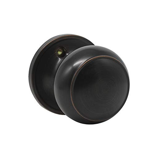 Probrico Single Ball Dummy Door Knob Half Dummy Handles Oil Rubbed Bronze