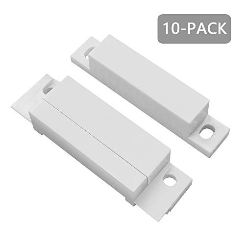 10 Sets Pack of Surface Mounted Alarm Magnetic Contacts Door Window Reed Switch Sensor