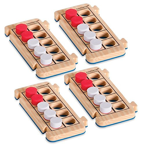 hand2mind Foam Ten-Frames, Counting Tens in Preschool/Kindergarten (Pack of 4)