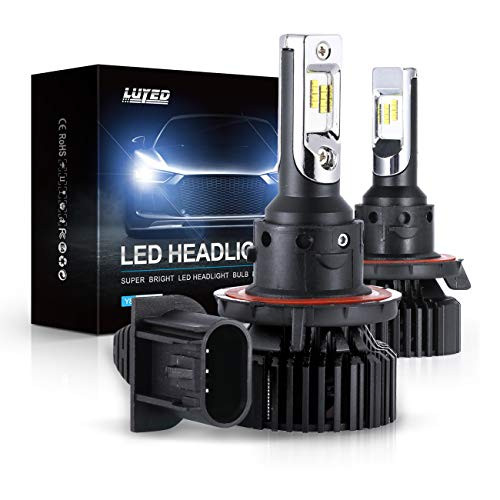 9008(H13) LED Headlight Bulbs Conversion Kit Y8 Series ZES Chips Extremely Bright 6500K Xenon White - 8000 Lumens/Set