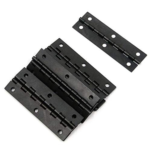 Tulead Door Hinges Black Butt Hinges Narrow Iron Hinges Cabinet Hinges Toolbox Hinge Wardrobe Hinges 3"x0.9"Cupboard Hinge Pack of 10 with Mounting Screws Tulead Door Hinges Black Butt Hinges Narrow Iron Hinges Cabinet Hinges Toolbox Hinge Wardrobe Hinges 3"x0.9"Cupboard Hinge Pack of 10 with Mounting Screws