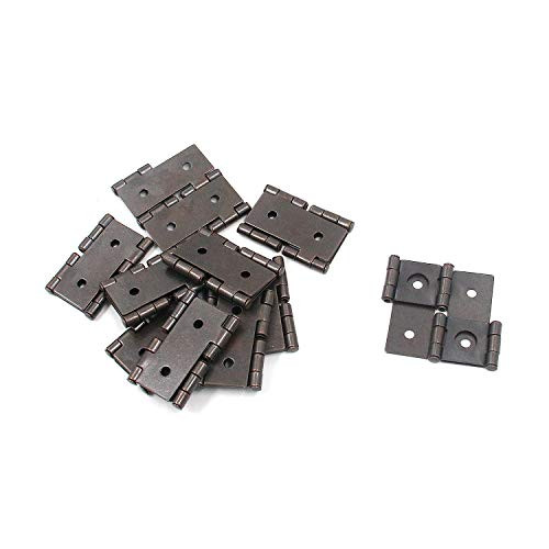 Tulead 10PCS Double Acting Hinges Folding Screen Hinges Gate Hinges Iron Door Hinges Iron Cabinet Hinges 2.1" Length with Screws Tulead 10PCS Double Acting Hinges Folding Screen Hinges Gate Hinges Iron Door Hinges Iron Cabinet Hinges 2.1" Length with Screws