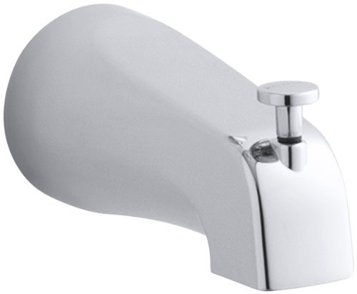 KOHLER K-15136-CP Coralais Diverter Bath Spout, Polished Chrome