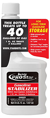StarBrite 084308P EZ Store Start Gas Storage Additive, 8-Ounce