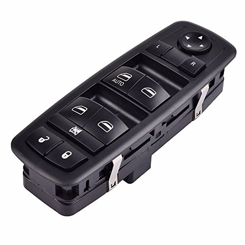 Driver Side Master Power Window Switch Replaces OE # 4602632AG 4602632AH 4602632AF 4602632AD 4602632AC for Dodge Nitro & Jeep Liberty 2008-2012 & Dodge Journey 2009 2010