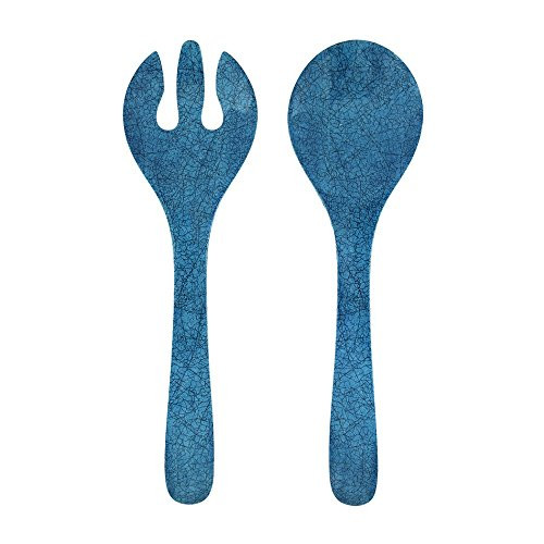 Le Cadeaux Antiqua Salad Server, Blue Le Cadeaux Antiqua Salad Server, Blue