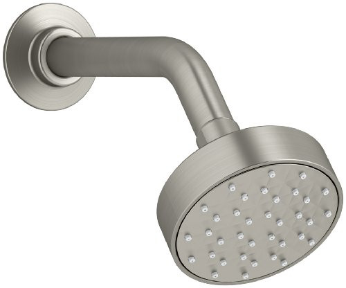 KOHLER K-72417-BN Awaken G90 Single-Function 1.75 GPM Showerhead, Vibrant Brushed Nickel