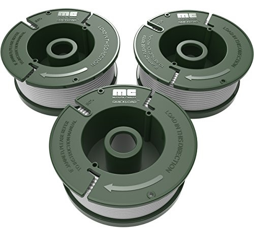 Quickload 0.065" Replacement Autofeed Spool 3-Pack (Compatible with AF-100 / BLACK and DECKER String Trimmers)