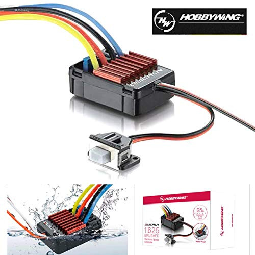 SoloGood RC QuicRun 1/16 Waterproof Brushed 25A Electronic Speed Controller RC Car Waterproof ESC 1625
SoloGood RC QuicRun 1/16 Waterproof Brushed 25A Electronic Speed Controller RC Car Waterproof ESC 1625