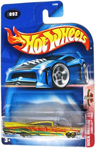 Hot Wheels Radical Wrestlers Series #3 Cadillac 1959 Lace/Gold #2003-92 Collectible Collector Car Mattel 1:64 Scale