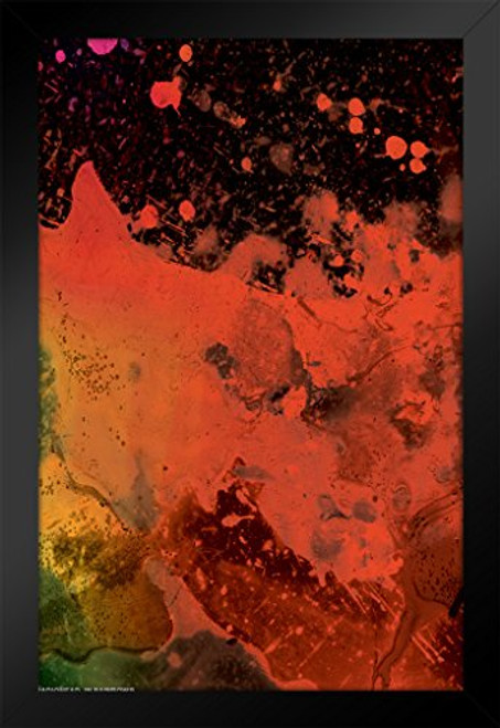 Pyramid America Radiohead in Rainbows Music Black Wood Framed Poster 14x20 Pyramid America Radiohead in Rainbows Music Black Wood Framed Poster 14x20