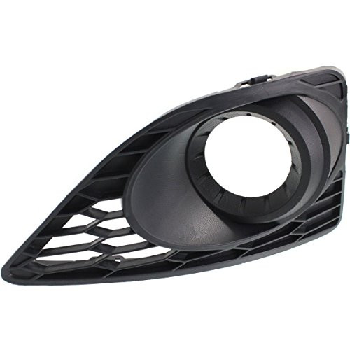 DAT 2010 - 2012 FORD FUSION FOR SE/SPORT MODELS RIGHT PASSENGER SIDE BLACK FOG LIGHT BEZEL COVER WILL NOT INCLUDE TRIM MOLDING BEZEL FO1039122