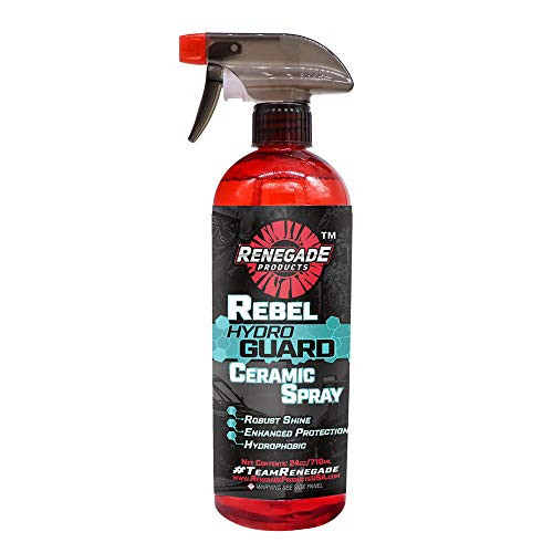 Renegade Products Hydro Guard Ceramic Spray for High Shine & High Protection Patented SiO2 Ceramic Wax Hybrid (24 Ounce)