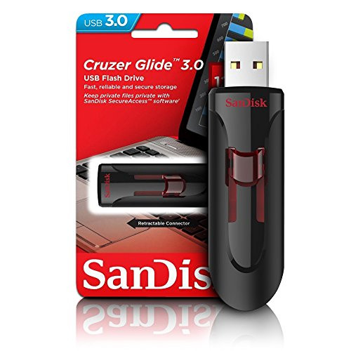 SanDisk - Cruzer Glide 128GB USB 2.0 Flash Drive SDCZ600-128G-G35