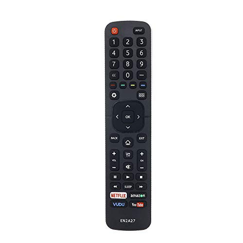 Replacement EN2A27 Remote for Hisense LED LCD Smart TV