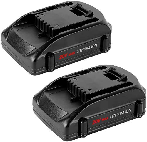 2 Packs WA3525 20Volt 3.0Ah Replacement Lithium Battery for Worx 20V Battery Compatible with WA3520 WA3575 WA3578 WG151s WG155s WG251s WG255s WG540s WG545s WG890 WG891