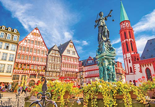 1000 Piece Large Jigsaw Puzzle - Frankfurt, Germany - Puzzles for Adults and Teens - 29 x 20 Inches 1000 Piece Large Jigsaw Puzzle - Frankfurt, Germany - Puzzles for Adults and Teens - 29 x 20 Inches