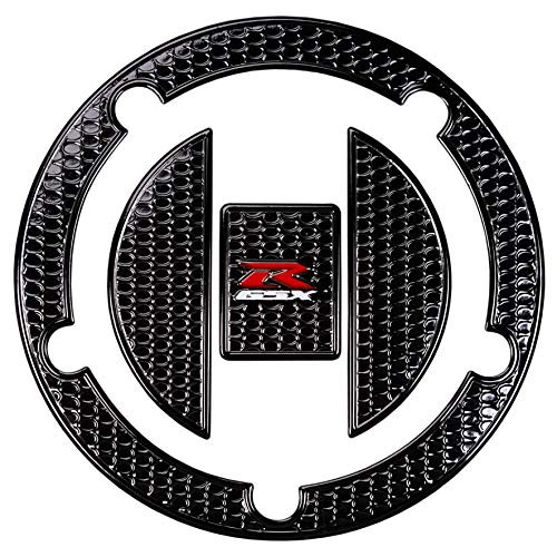 REVSOSTAR Motorcycle 3D Tank Sticker Protector Decal, Fuel Gas Cap, Tank Cap, Tank Protector Pad, Fuel Cover for GSXR600 GSXR750 GSXR1000
