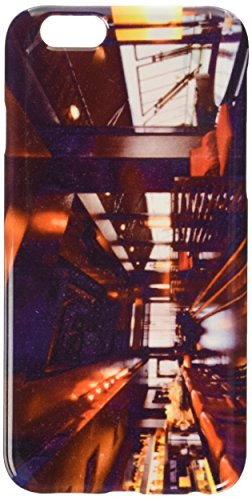 Row of tables, seats and bar counter with chairs in restaurant cell phone cover case iPhone6