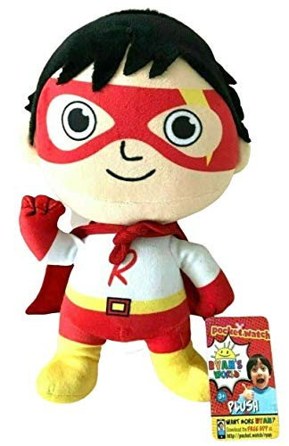 Ryans World Ryan Plush Figure Red Titan Combo Panda Moe Monster Gus Gator Toy Gift (Red Titan)