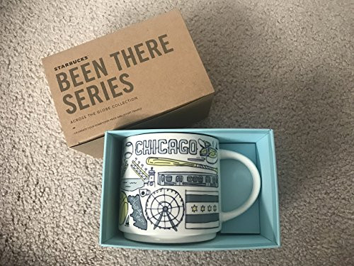 Starbucks Chicago Been There Series Ceramic Coffee Mug, 14 oz