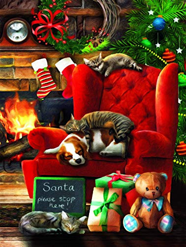 Santa Stop Here 300 pc Jigsaw Puzzle by SUNSOUT INC