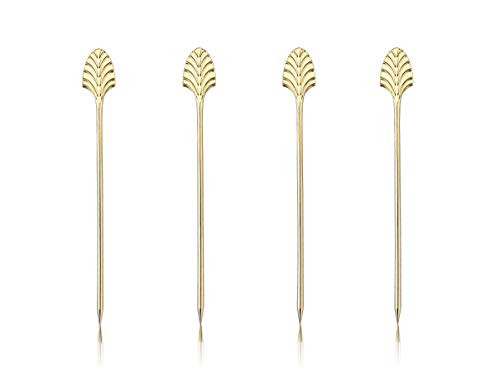 Viski Belmont: Art Deco Cocktail Picks, One Size