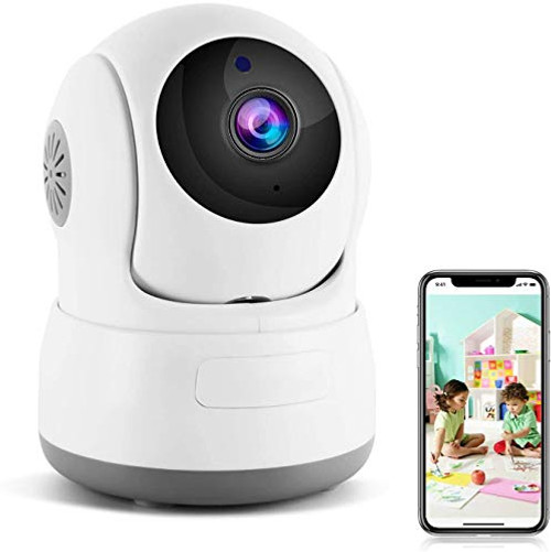 Wireless Security Camera, 720P HD Home WiFi Wireless Security Surveillance IP Camera with Motion Detection Pan/Tilt, 2 Way Audio and Night Vision Baby Monitor, Nanny Cam
Wireless Security Camera, 720P HD Home WiFi Wireless Security Surveillance IP Camera with Motion Detection Pan/Tilt, 2 Way Audio and Night Vision Baby Monitor, Nanny Cam