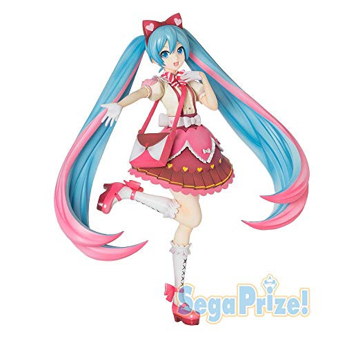 Sega Project Hatsune Miku Series Super Premium Action Figure Ribbon Heart, 8.6" Sega Project Hatsune Miku Series Super Premium Action Figure Ribbon Heart, 8.6"