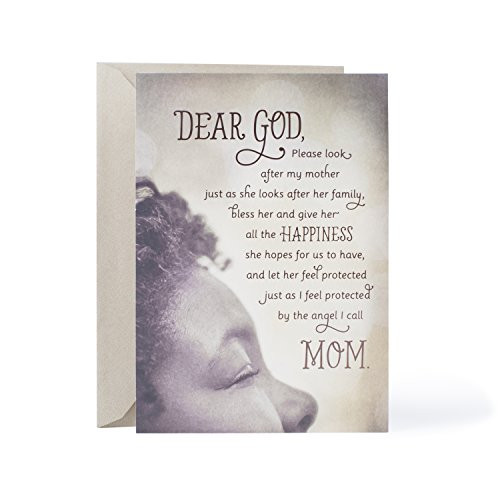 Hallmark Mahogany Religious Birthday Greeting Card for Mother (Angel I call Mom) Hallmark Mahogany Religious Birthday Greeting Card for Mother (Angel I call Mom)