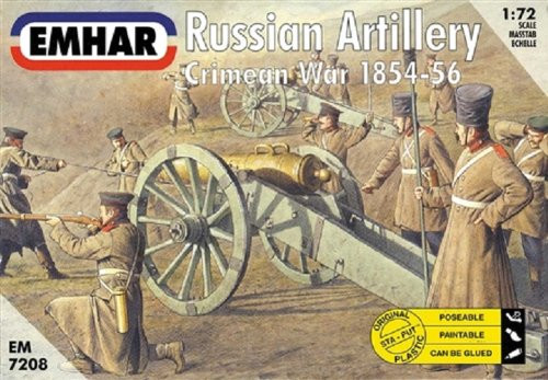 Emhar Models Russian Artillery Crimean War 1854-56 Model Building Kit