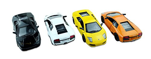 Set of 4: 5" Lamborghini Murcielago LP640 1:36 Scale - Assorted Colors