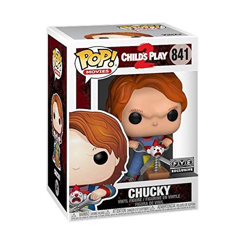 Pop Movies 3.75 Inch Action Figure Child's Play 2 - Chucky With Buddy & Scissors #841