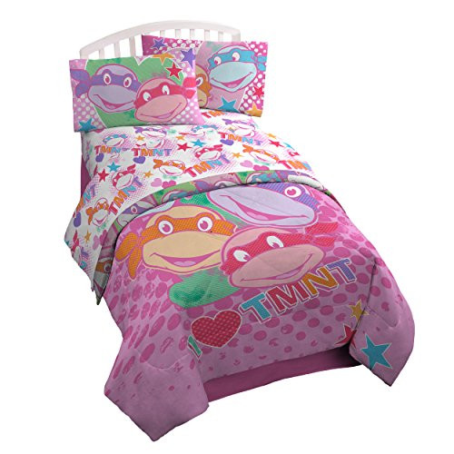 Nickelodeon Teenage Mutant Ninja Turtles I Love TMNT Sheet Set, Twin