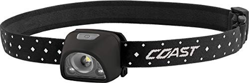 Coast FL1R 200 Lumen Dual Color (White/Red) Rechargeable LED Headlamp, Recharging Accessories Included Coast FL1R 200 Lumen Dual Color (White/Red) Rechargeable LED Headlamp, Recharging Accessories Included