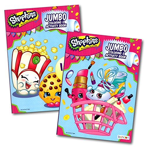 Shopkins Jumbo Coloring and Activity Book - 2 Pack Shopkins Jumbo Coloring and Activity Book - 2 Pack