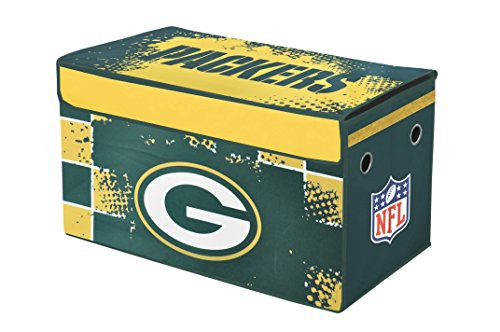 Idea Nuova NFL Green Bay Packers Collapsible Storage Trunk
