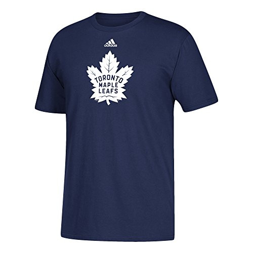 NHL Toronto Maple Leafs Adult Primary Logo Stand Out S/Tee, Medium, Dark Blue