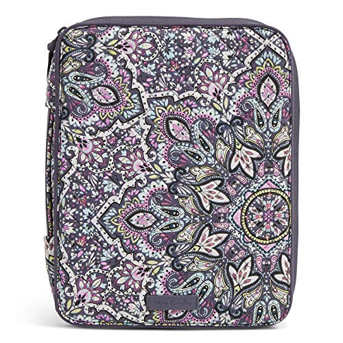 Vera Bradley Signature Cotton Tablet Organizer, Bonbon Medallion