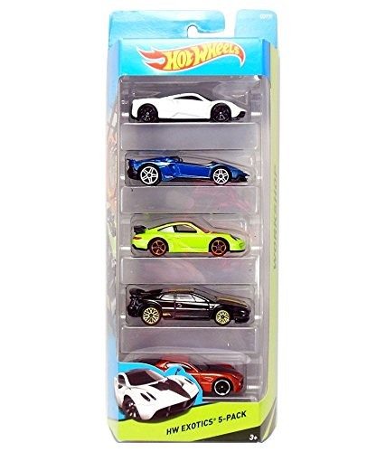 Hot Wheels 2015 HW Workshop HW Exotics 5-Pack (Version 2)